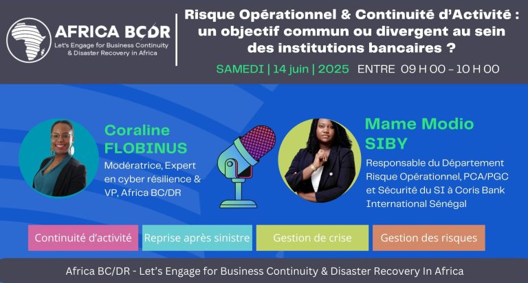 Risque opérationnel & continuité d’activité